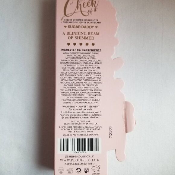 P.Louise Cheek Of It Liquid Highlighter - Sugar Daddy - Picture 3 of 8